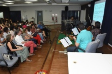 Evento realizado no auditório Padre Anchieta. Fotógrafo Antônio Albuquerque.