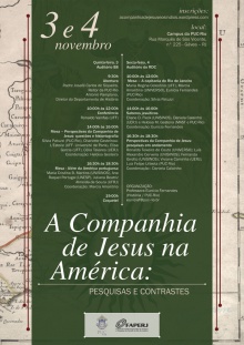 Cartaz com a programação do evento.