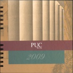 Capa da Agenda PUC-Rio 2009.